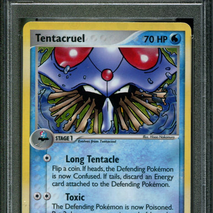 Tentacruel - 51/101 - PSA 8 - Reverse Holo - Hidden Legends - Pokemon - 65054
