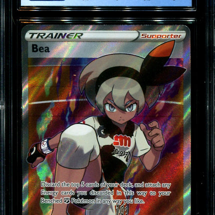 Bea - 180/185 - CGC 8.5 - Full Art - Vivid Voltage - Pokemon - 28262