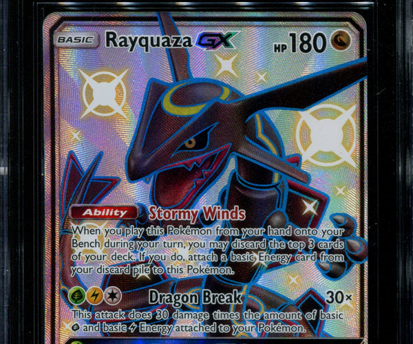 Rayquaza GX - 177a/168 - PSA 7 - Shiny GX - Hidden Fates - Pokemon - 6 –  Squeaks Game World