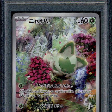 Sprigatito - 075/073 - PSA 10 - AR Japanese - SV1a - Pokemon - 55768