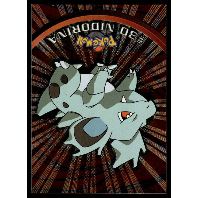 Nidorina - 30 - NM - Holo - Topps - Pokemon - A9-62