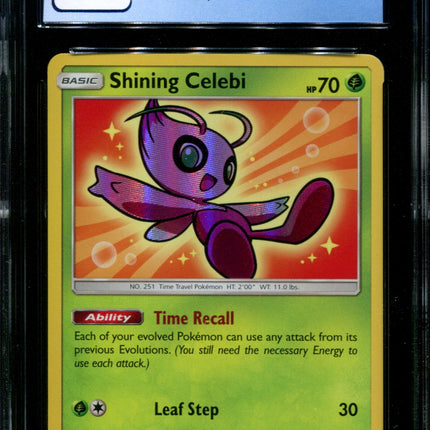 Shining Celebi - SM79 - CGC 8.5 - Black Star Promo - Shining Legends - Pokemon -  15147