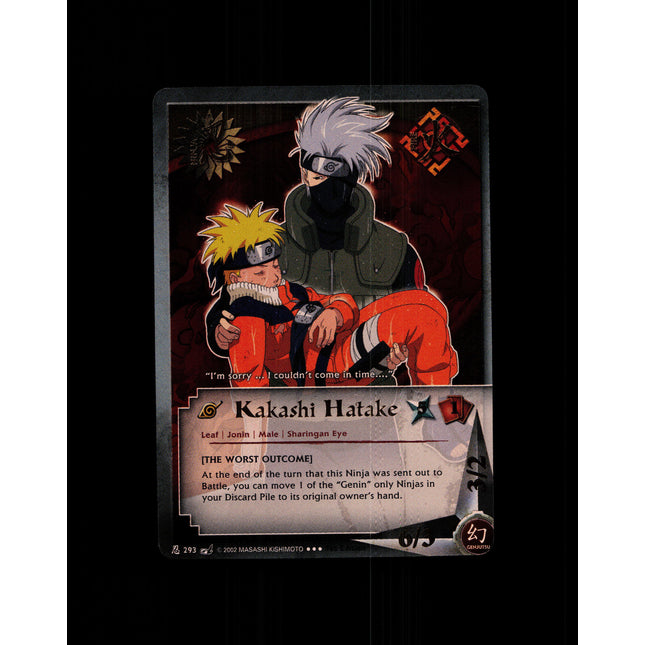 Kakashi Hatake - 293 - NM - 1st Edition - Foil - Naruto CCG - D4-87