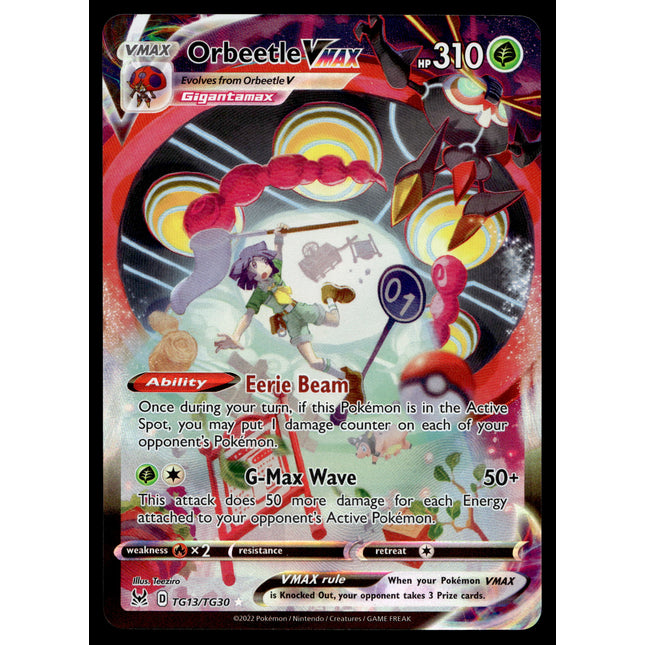 Orbeetle Vmax - TG13/TG30 - NM - Alt Art - Lost Origin - Pokemon - A7-75