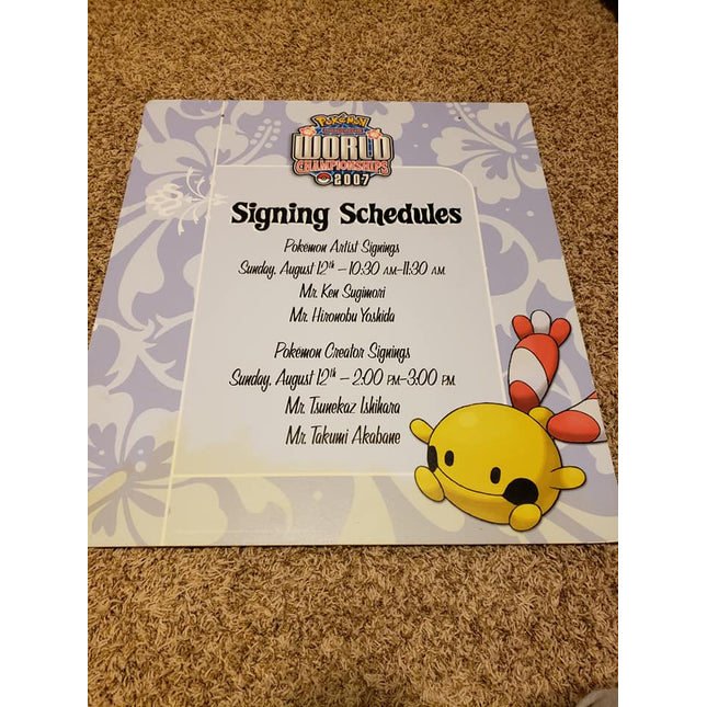 Chingling - Pokemon World Championships 2007 - Styrofoam Poster - 25"x28" 