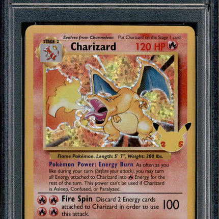 Charizard - 4/102 - PSA 9 - Holo - Celebrations - Pokemon - 73317