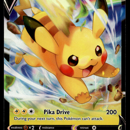 Pikachu V - SWSH285 - NM - Ultra Rare - Promo - Pokemon - A9-43