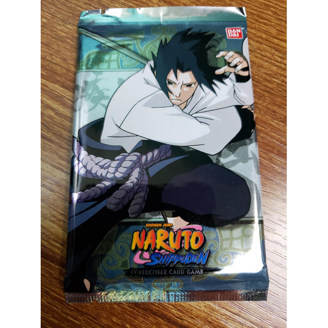 Fangs of the Snake - Set 18 - Booster Pack x1 - Sasuke Art - Naruto CCG Card Game - Sealed