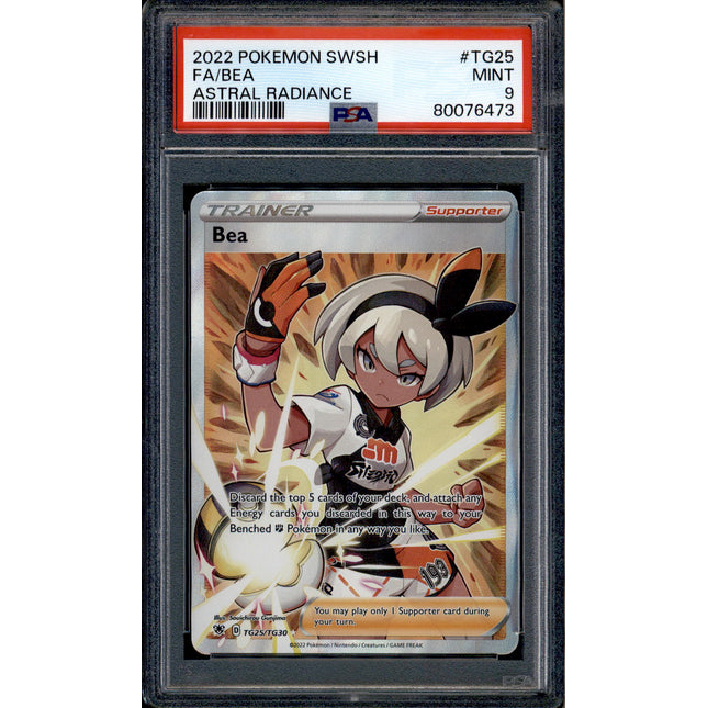 Bea - TG25/TG30 - PSA 9 - Full Art - Astral Radiance - Pokemon - 76473