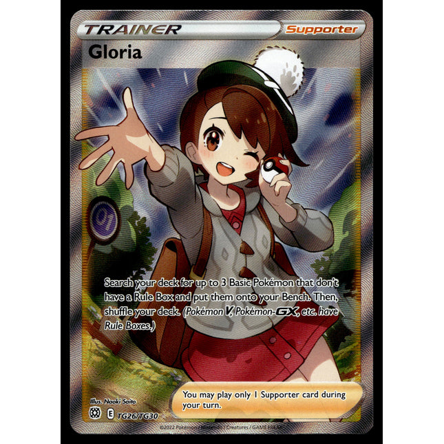 Gloria - TG26/TG30 - NM - Full Art - Brilliant Stars - Pokemon - C3-33