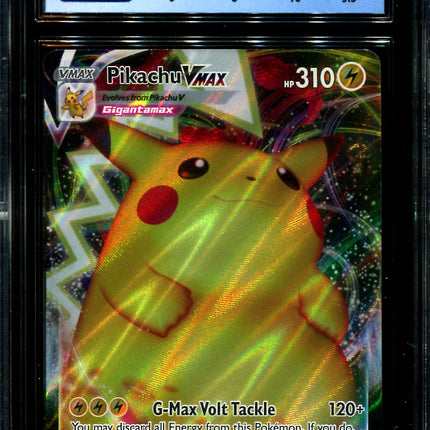 Pikachu Vmax - 044/185 - CGC 8.5 - Vivid Voltage - Pokemon - 28185