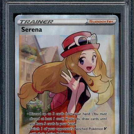 Serena - 193/195 - PSA 10 - Full Art - Silver Tempest - Pokemon - 61941