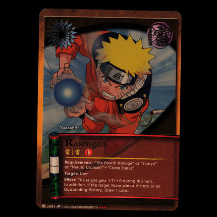 Rasengan - us021 - NM - Foil - Promo - Naruto CCG - E1-103