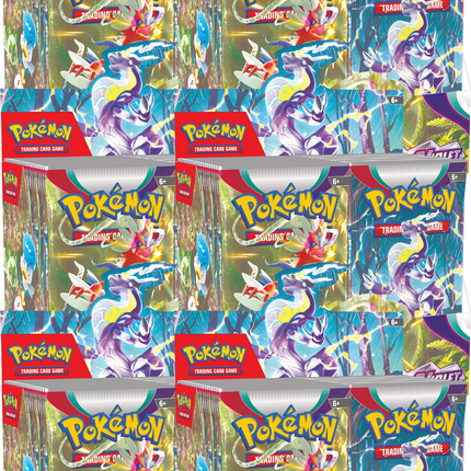 Scarlet & Violet Base Set Booster Box Case - 216 Packs - Sealed - New