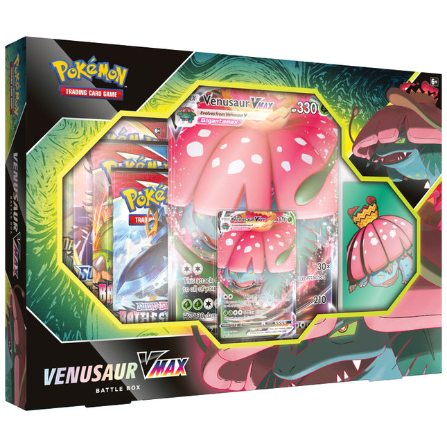 Venusaur Vmax Battle Box - Pokemon Collection Box x1 - Sealed - New