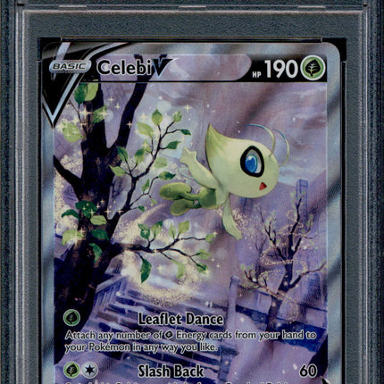 Celebi V - 245/264 - PSA 9 - Alt Art - Fusion Strike - Pokemon - 61913