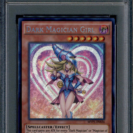 Dark Magician Girl - MVP1-ENS56 - PSA 8 - 1st Promo - Movie Pack - Pokemon - 72871