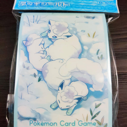 Alolan Vulpix Sleeping - Set of 64 Sleeves - Japanese - Pokemon Center
