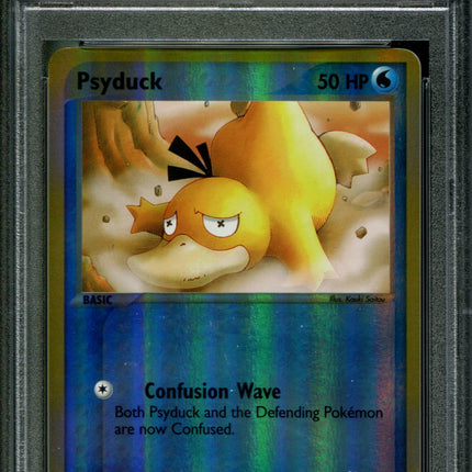 Psyduck - 73/100 - PSA 9 - Reverse Holo - Sandstorm - Pokemon - 65065