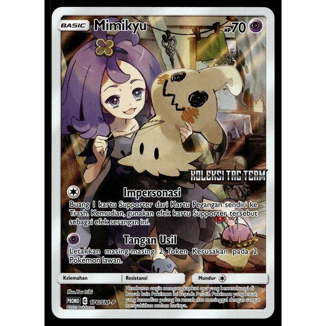 Mimikyu - 176/SM-P - PSA NM - Indonesian - CHR - Promo - Pokemon - A1-14