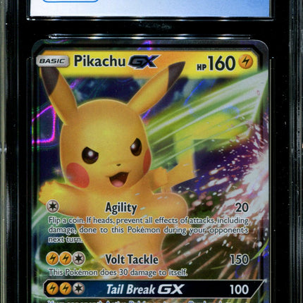 Pikachu GX - SM232 - CGC 9 - Black Star Promos - Ultra Rare - Pokemon - 94294