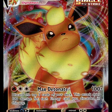Flareon Vmax - 018/203 - NM - Ultra Rare - Evolving Skies - Pokemon - A9-56
