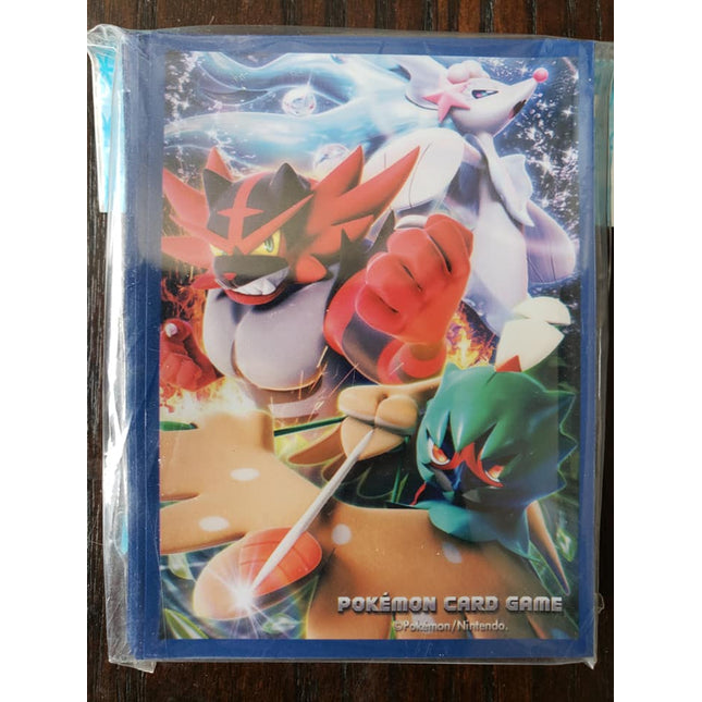 Decidueye, Incineroar, Primarina - Japanese - Set of 60 Sleeves
