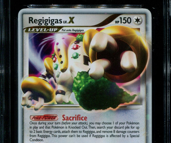 Pokemon Diamond and Pearl Stormfront Card - Regigigas (H)