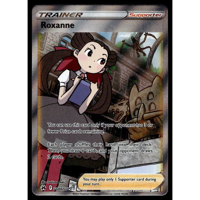 Roxanne - GG66/GG70 - NM - Full Art - Crown Zenith - Pokemon - C3-64