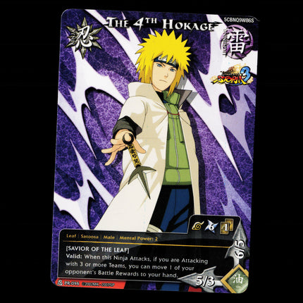 The 4th Hokage - PR-096 - NM - Full Art - Promo - Naruto CCG - E1-7