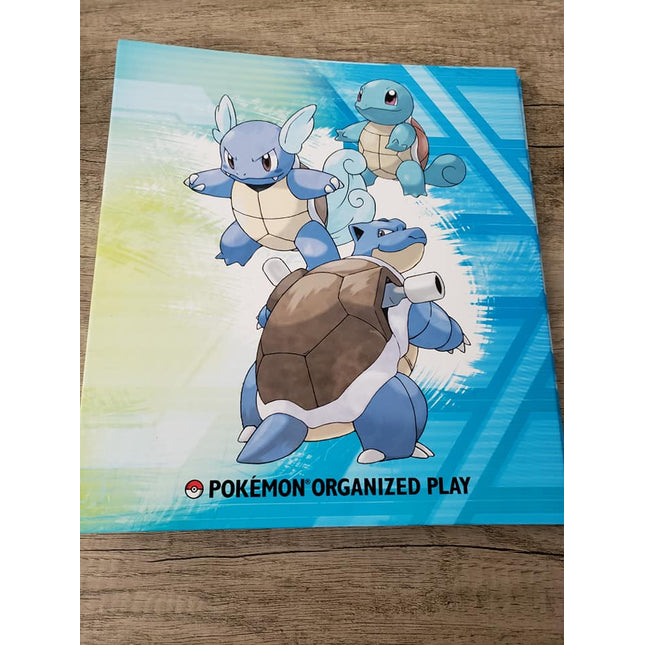 Squirtle, Wartortle, Blastoise - Pokemon Organized Play - 3 Ring Binder