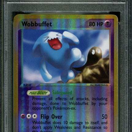Wobbuffet - 26/100 - PSA 6 - Reverse Holo - Sandstorm - Pokemon - 65022