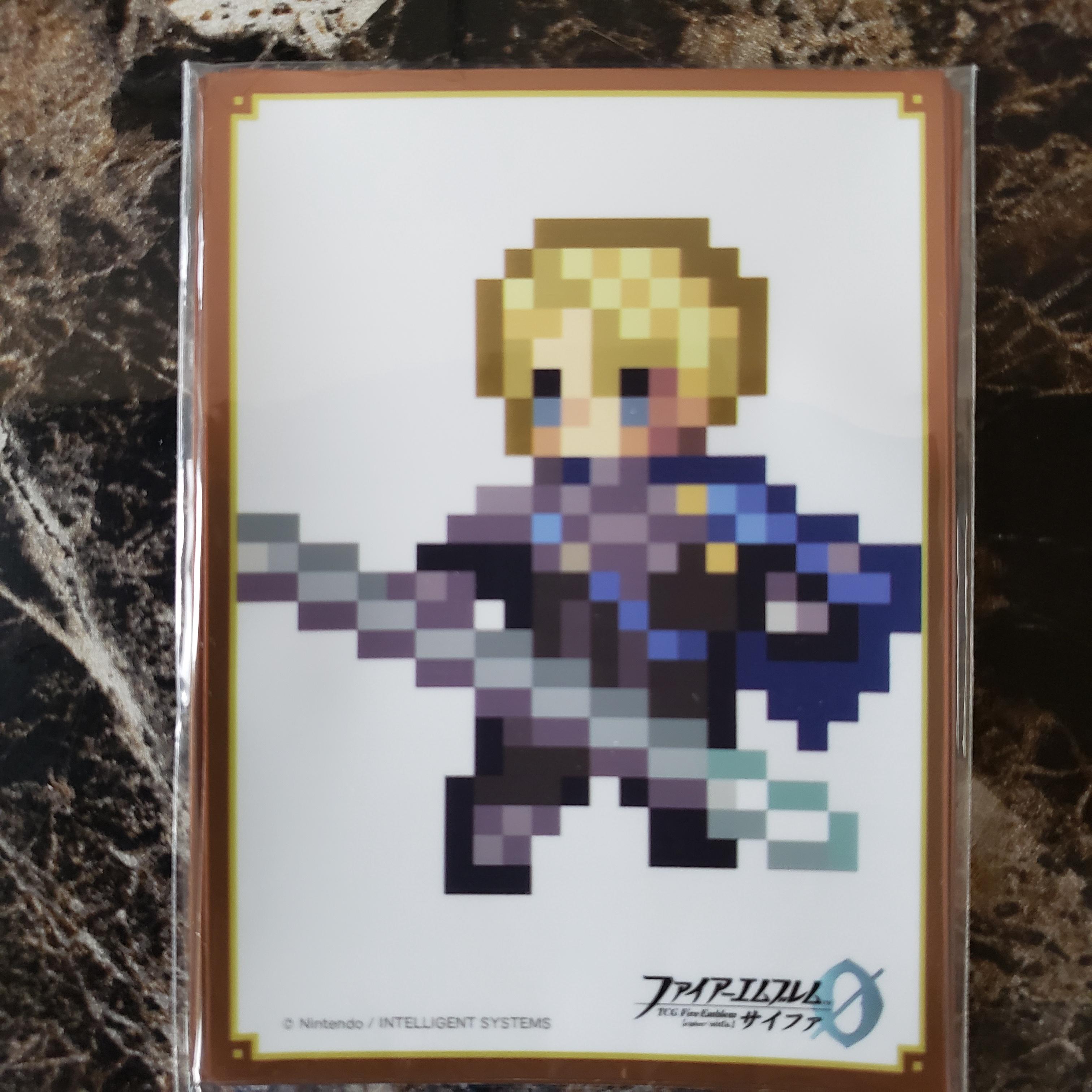 Ephraim Pixel Art Chibi Sleeves - Fire Emblem 0 Cipher - x5 Sleeves Per Pack