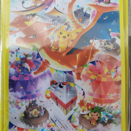 Mega Charizard Y and Pikachu Celebration - Japanese - Set of 60 Sleeves