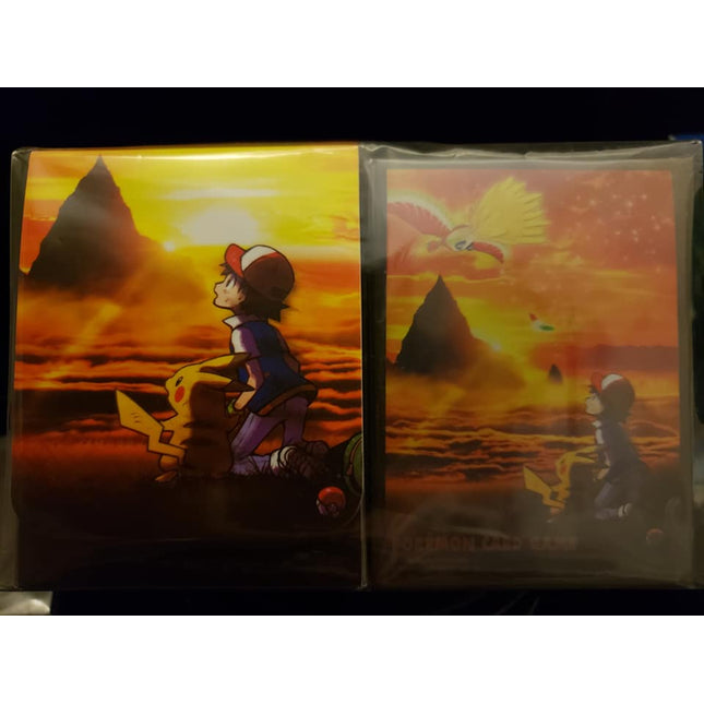 Ash Pikachu & Ho-oh 20th Anniversary - Japanese - Sleeves and Deck Box