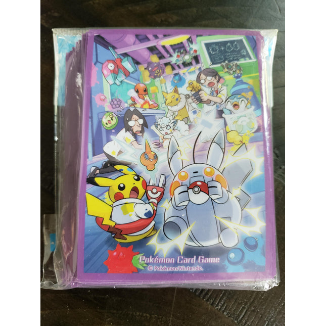 Scientist Pikachu in the Lab - Sealed Set of 64 Sleeves - Japanese - Pokemon Center
