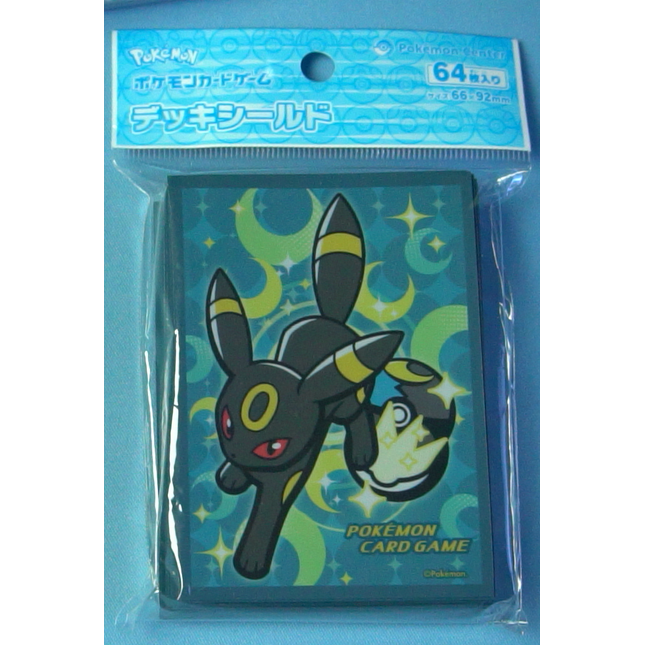 Chibi Umbreon Sleeves - Set of 64 Sleeves - Japanese - Pokemon Center