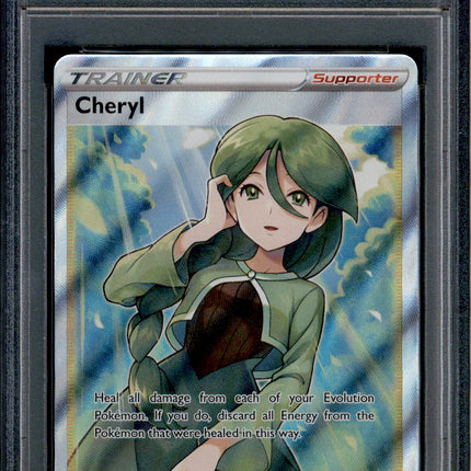 Cheryl - 159/163 - PSA 9 - Full Art - Battle Styles - Pokemon - 79994