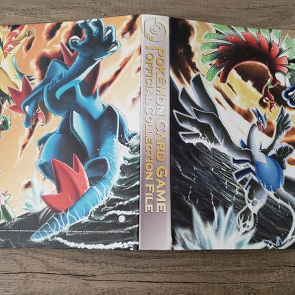 Generation 2 - Pokemon Card Game Official Collection File - 3 Ring Binder