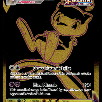 Mew Vmax - TG30/TG30 - NM - Secret Rare - Lost Origin - Pokemon - A7-1