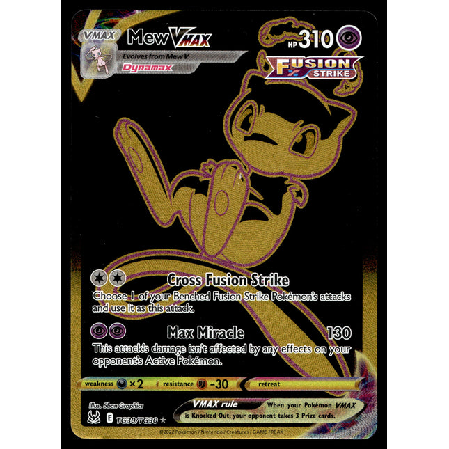 Mew Vmax - TG30/TG30 - NM - Secret Rare - Lost Origin - Pokemon - A7-1
