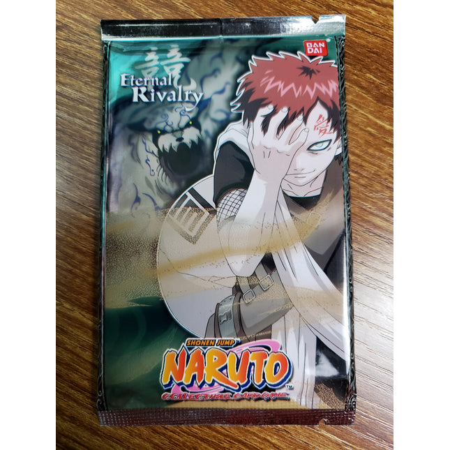 Eternal Rivalry - Set 6 - Booster Pack x1 - Gaara Art - Naruto CCG Card Game - Sealed