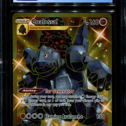 Coalossal - 198/189 - CGC 9.5 Gem Mint - Darkness Ablaze - 68094