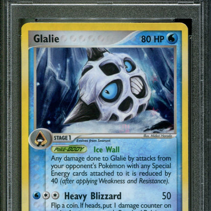 Glalie - 34/101 - PSA 9 - Reverse Holo - Hidden Legends - Pokemon - 65050