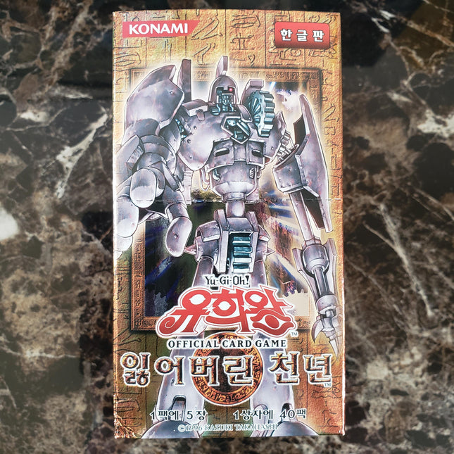 The Lost Millennium - TLM - Korean Booster Box - 40x Packs - Yu-Gi-Oh - Sealed - New