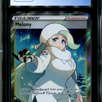 Melony - 195/198 - CGC 9 - Chilling Reign - Full Art - Pokemon - 91312