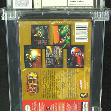 Conker's Bad Fur Day - Nintendo 64 - WATA 6.0 - A+ - N64 - Brand New Sealed - Case Damaged