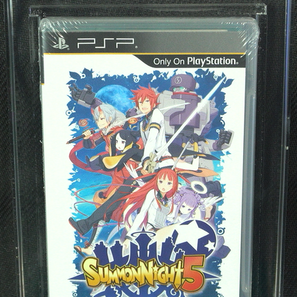 Summon Night 5 - PSP - VGA 95 Mint Uncirculated - Limited Edition - Brand New Sealed