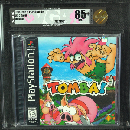 Tomba! - Playstation 1 - VGA 85 + NM - Black Label - Brand New Sealed