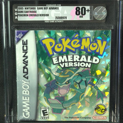 Pokemon Emerald - Gameboy Advance - VGA 80+ - NM - Brand New - Nintendo